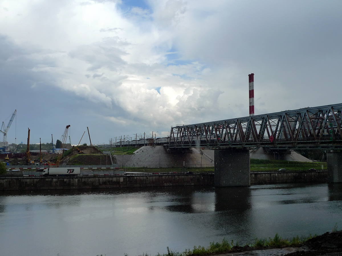 Сабуровский мост со стороны Каширского шоссе