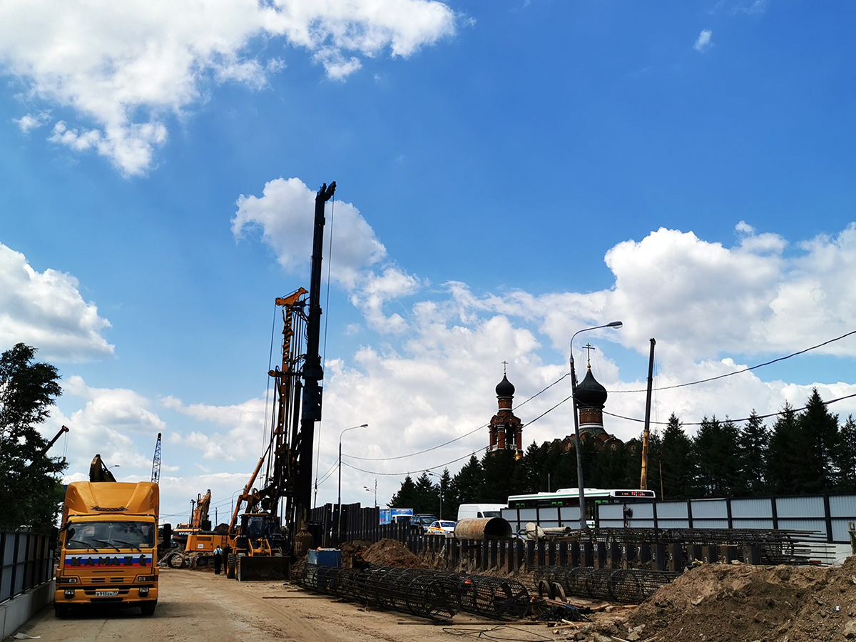 Реконструкция Волоколамского шоссе
